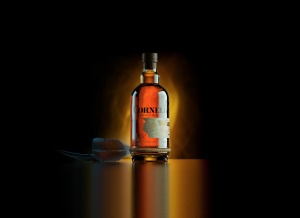 gauzak concepto botella bourbon cornell