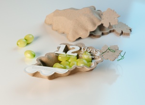 gauzak concepto packaging uvas nochevieja